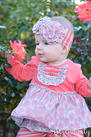SWEET MAGNOLIA RUFFLE LONGALL ROMPER