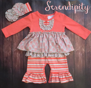 SWEET MAGNOLIA RUFFLE LONGALL ROMPER